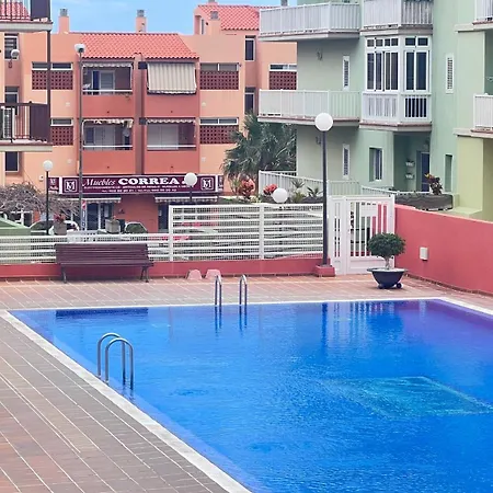 Refugio Playero En Con Piscina Apartament