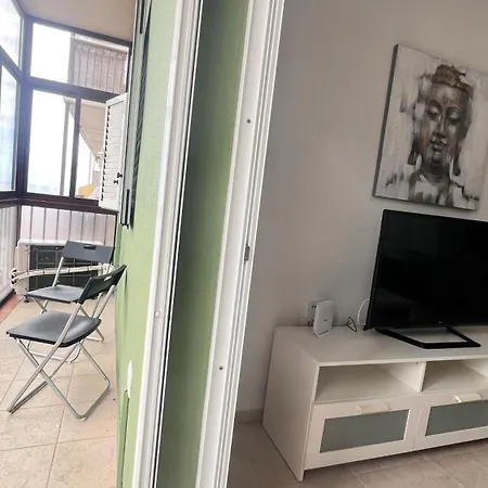 Refugio Playero En Con Piscina Apartmán Candelaria